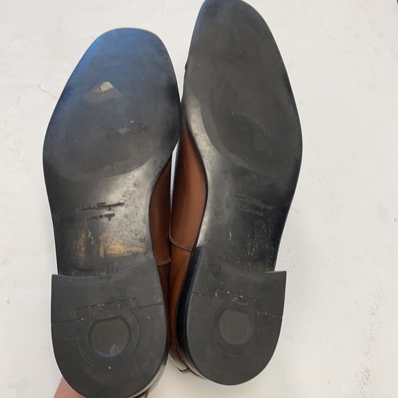 Ferragamo brown leather Oxfords - Picture 6 of 8